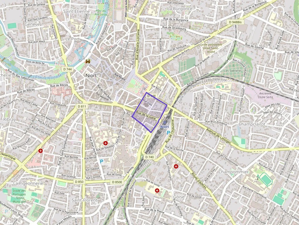 Appartement 65 m² deux pieces à vendre à Niort