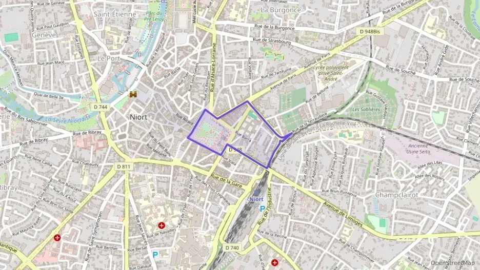 Appartement 33 m² deux pieces à vendre à Niort