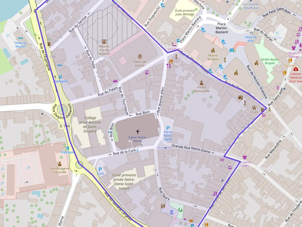 Appartement 28 m² une piece à vendre à Niort