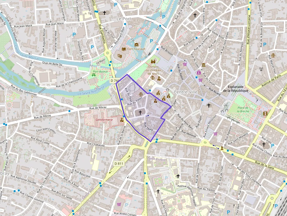 Appartement 28 m² une piece à vendre à Niort