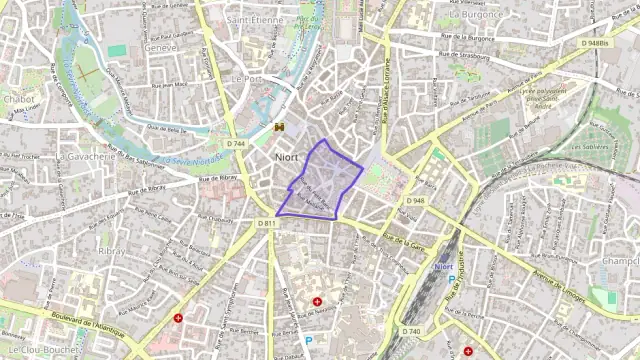 Appartement 80 m² trois pièces à vendre à Niort