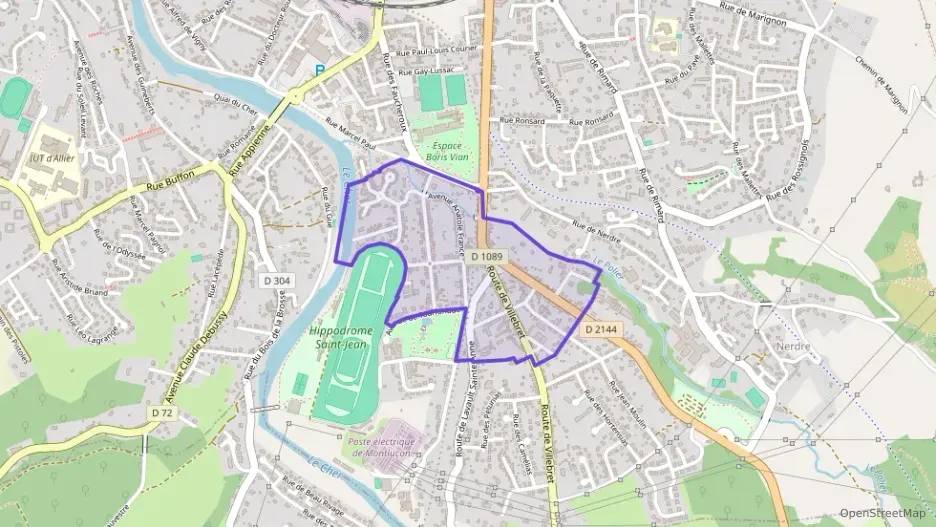 Appartement 79 m² quatre pièces à vendre à Montluçon