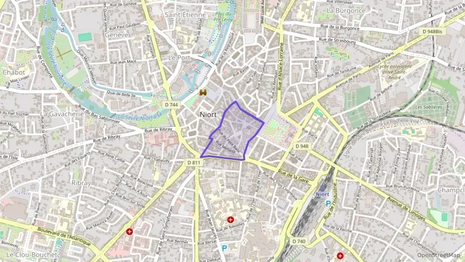 Appartement 38 m² deux pieces à vendre à Niort