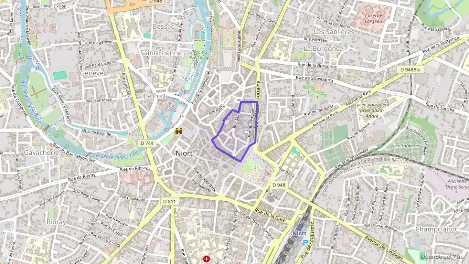 Appartement 28 m² une piece à vendre à Niort