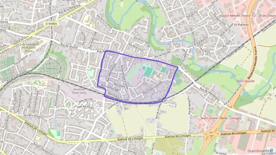 Appartement 70 m² quatre pièces à vendre à Niort
