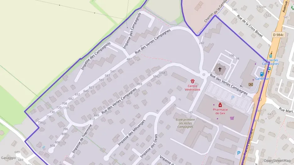 Appartement 62 m² trois pièces à vendre à Gex Appartement 62 m² trois pièces à vendre à Gex