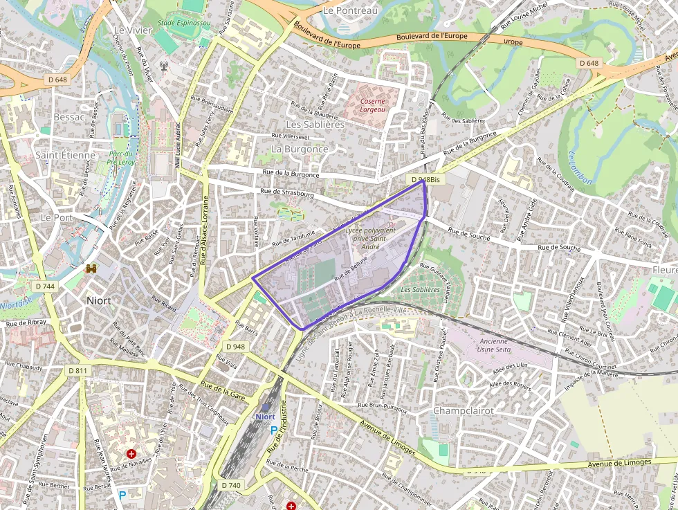 Appartement 30 m² une piece à vendre à Niort