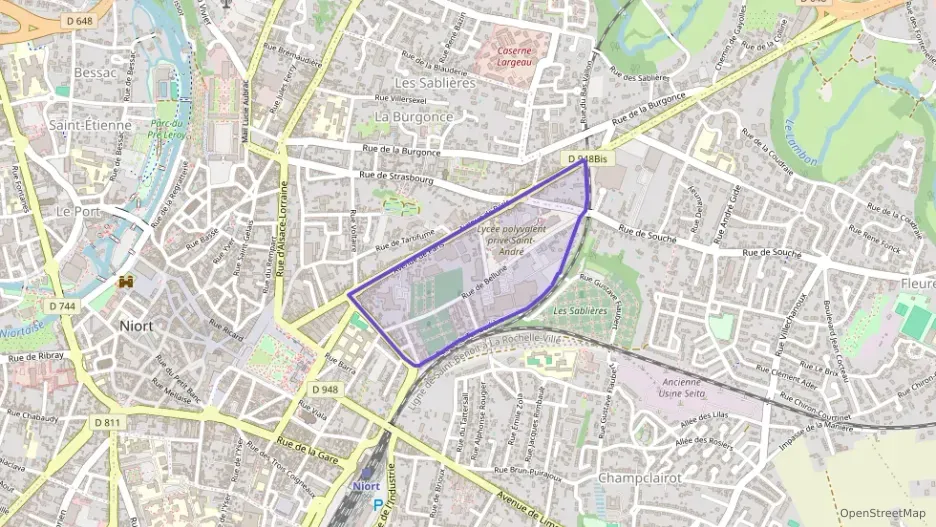 Appartement 30 m² une piece à vendre à Niort