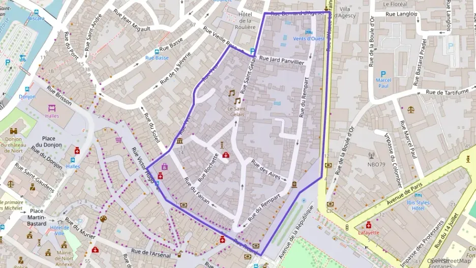 Appartement 36 m² une piece à vendre à Niort