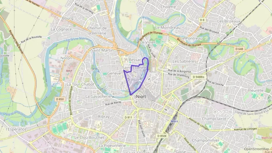 Appartement 52 m² deux pieces à vendre à Niort Appartement 52 m² deux pieces à vendre à Niort