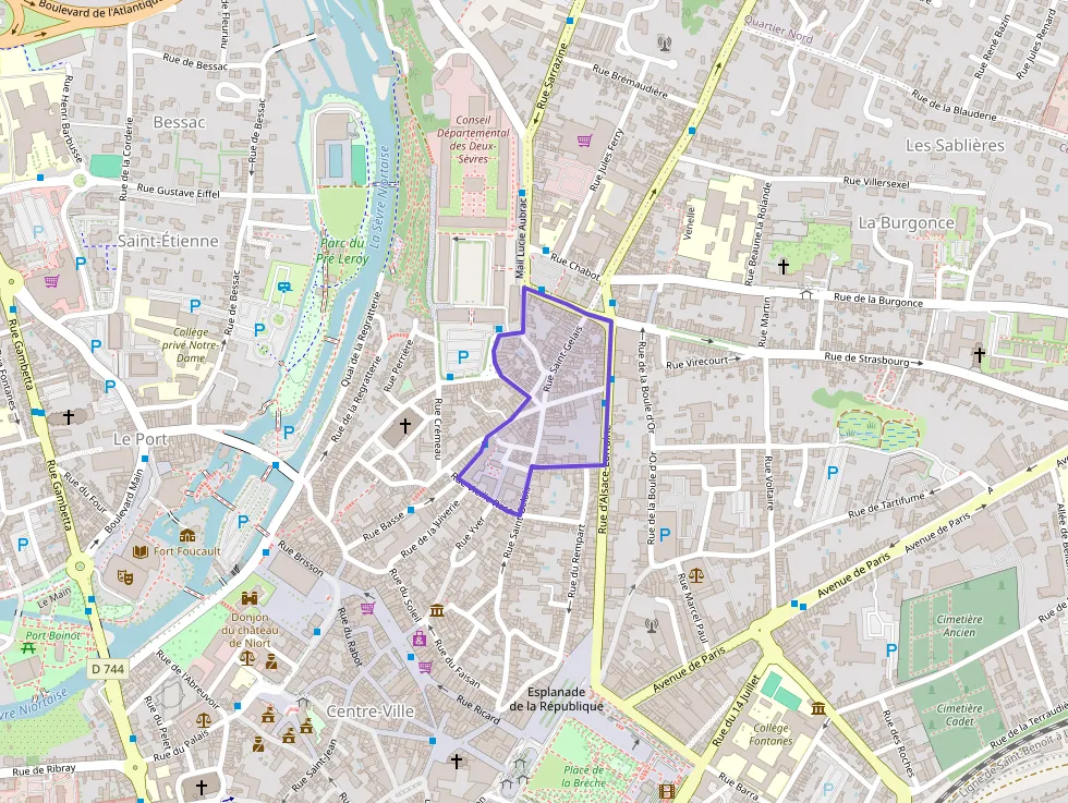 Appartement 35 m² deux pieces à vendre à Niort