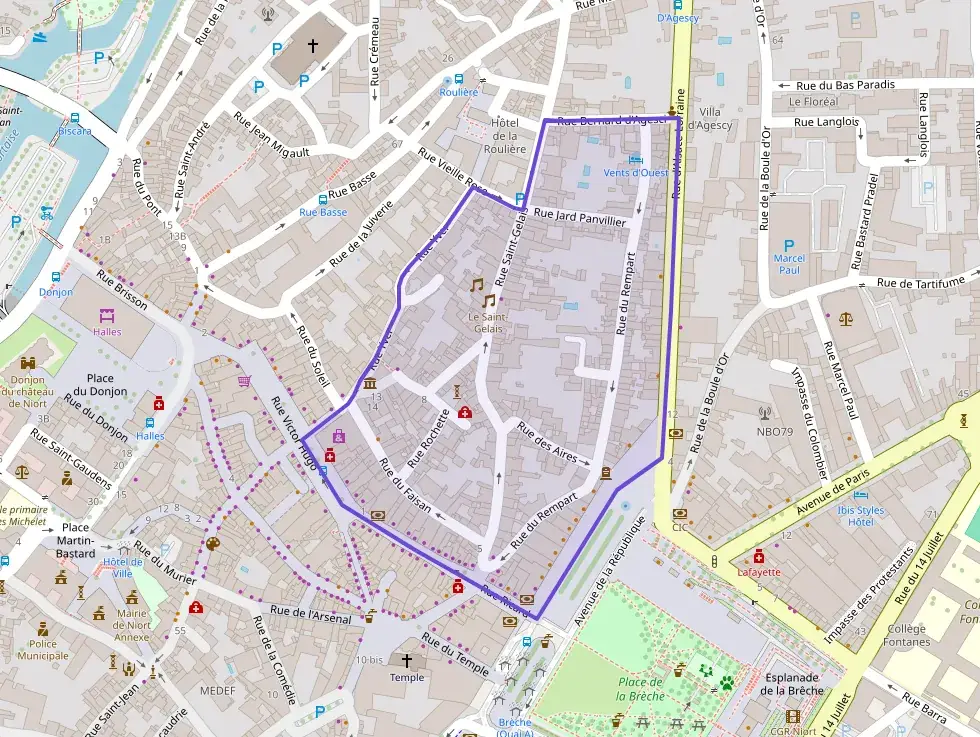 Appartement 38 m² deux pieces à vendre à Niort