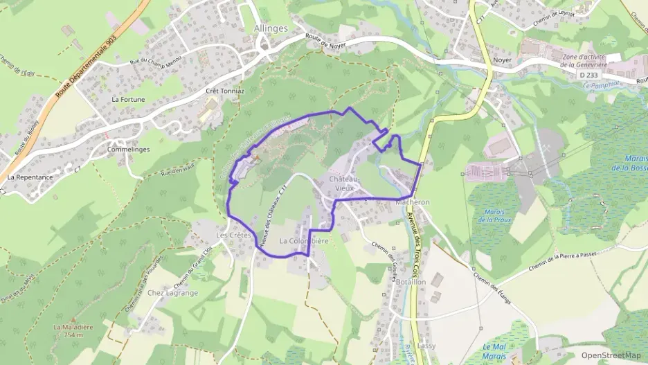 Appartement 64 m² quatre pièces à vendre à Allinges