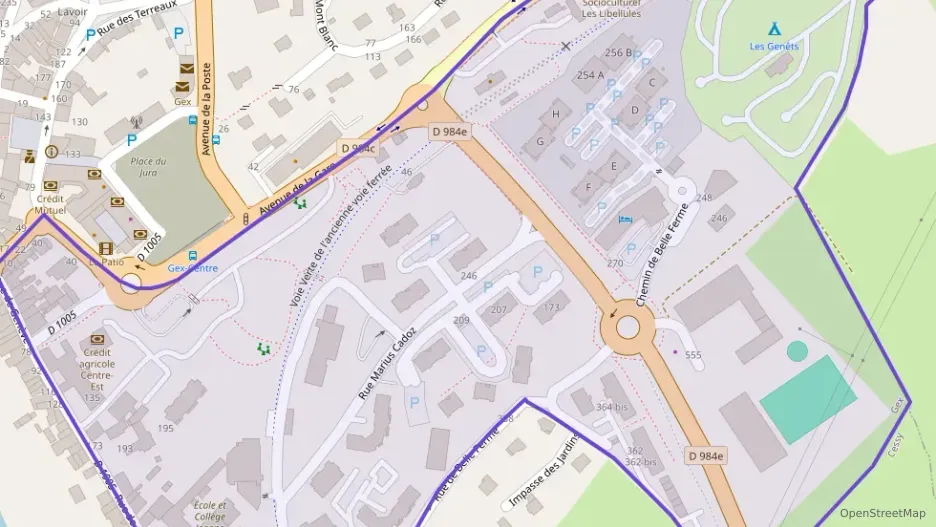 Appartement 80 m² trois pièces à vendre à Gex