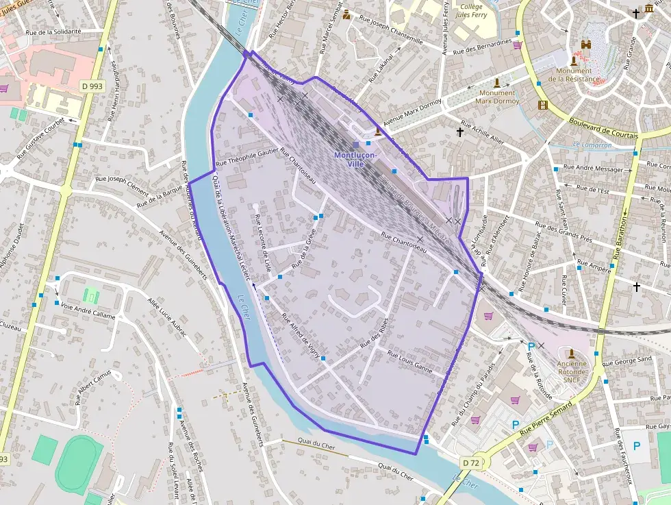 Appartement 59 m² trois pièces à vendre à Montluçon