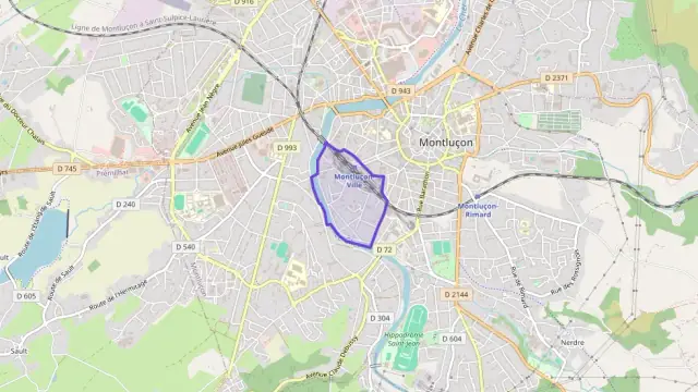 Appartement 59 m² trois pièces à vendre à Montluçon