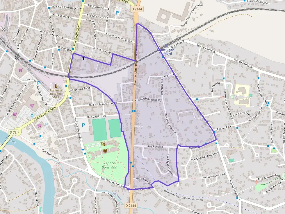 Appartement 58 m² trois pièces à vendre à Montluçon