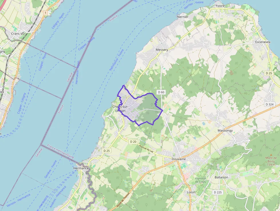 Appartement 70 m² trois pièces à vendre à Chens-sur-Léman