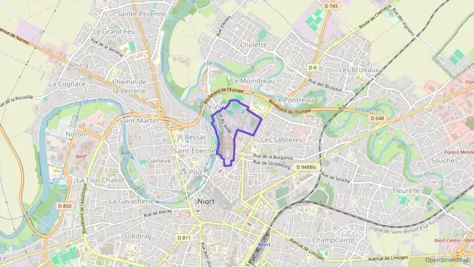 Appartement 59 m² trois pièces à vendre à Niort Appartement 59 m² trois pièces à vendre à Niort