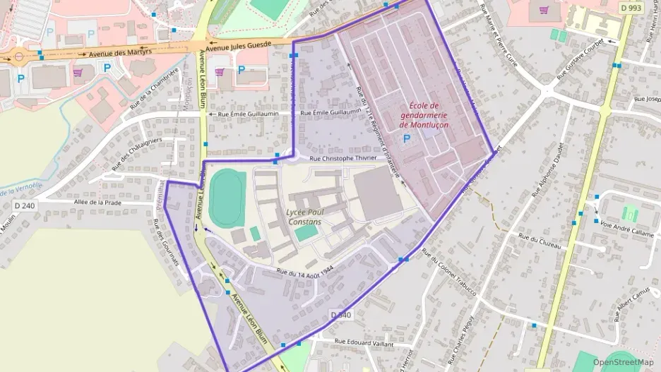 Appartement 83 m² quatre pièces à vendre à Montluçon