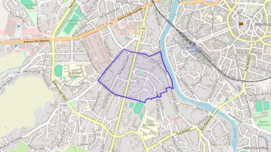 Appartement 62 m² trois pièces à vendre à Montluçon Appartement 62 m² trois pièces à vendre à Montluçon