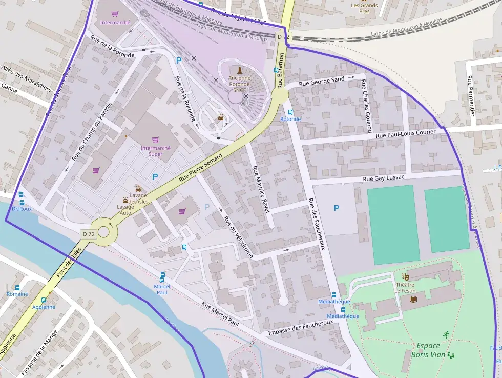 Appartement 84 m² trois pièces à vendre à Montluçon