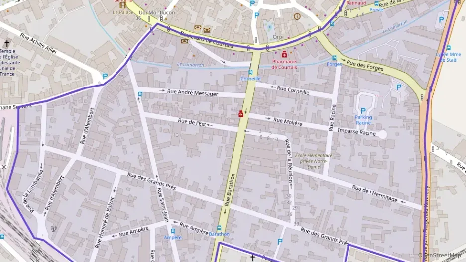 Appartement 75 m² quatre pièces à vendre à Montluçon