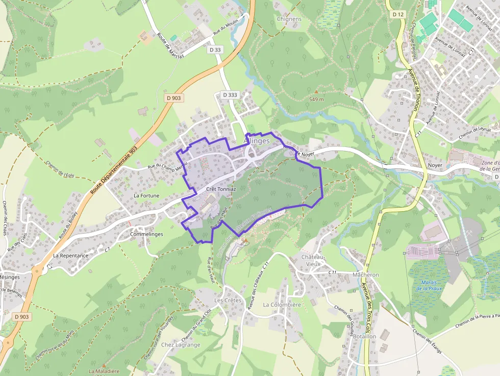 Appartement 69 m² trois pièces à vendre à Allinges