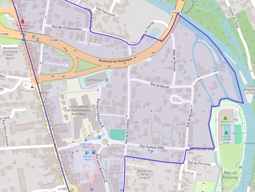 Appartement 104 m² quatre pièces à vendre à Niort