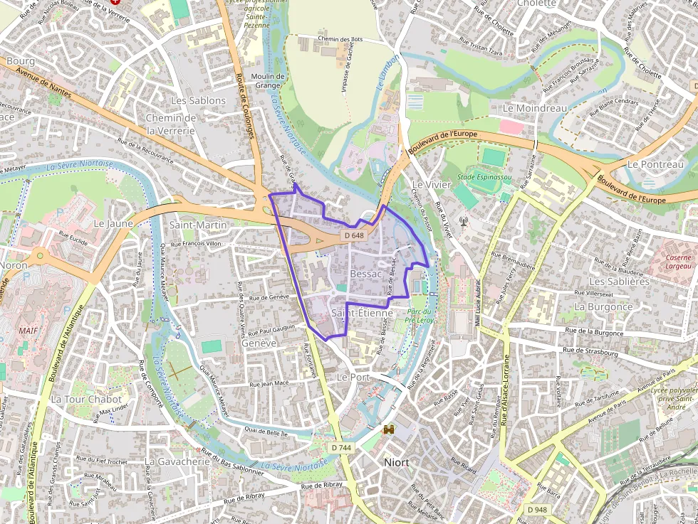 Appartement 104 m² quatre pièces à vendre à Niort