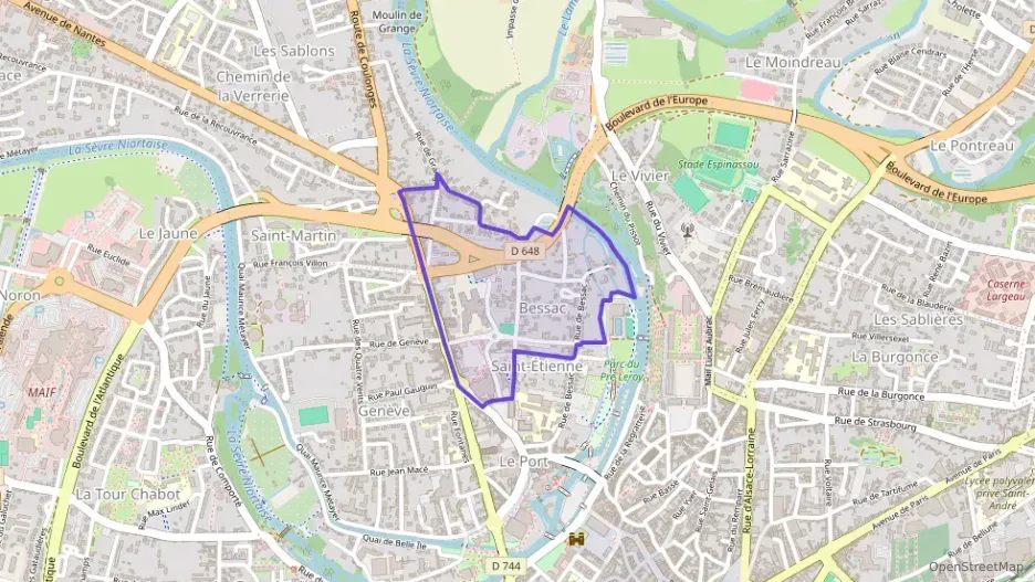 Appartement 104 m² quatre pièces à vendre à Niort