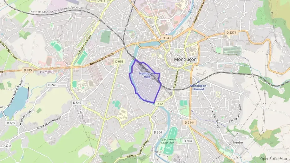 Appartement 80 m² quatre pièces à vendre à Montluçon Appartement 80 m² quatre pièces à vendre à Montluçon