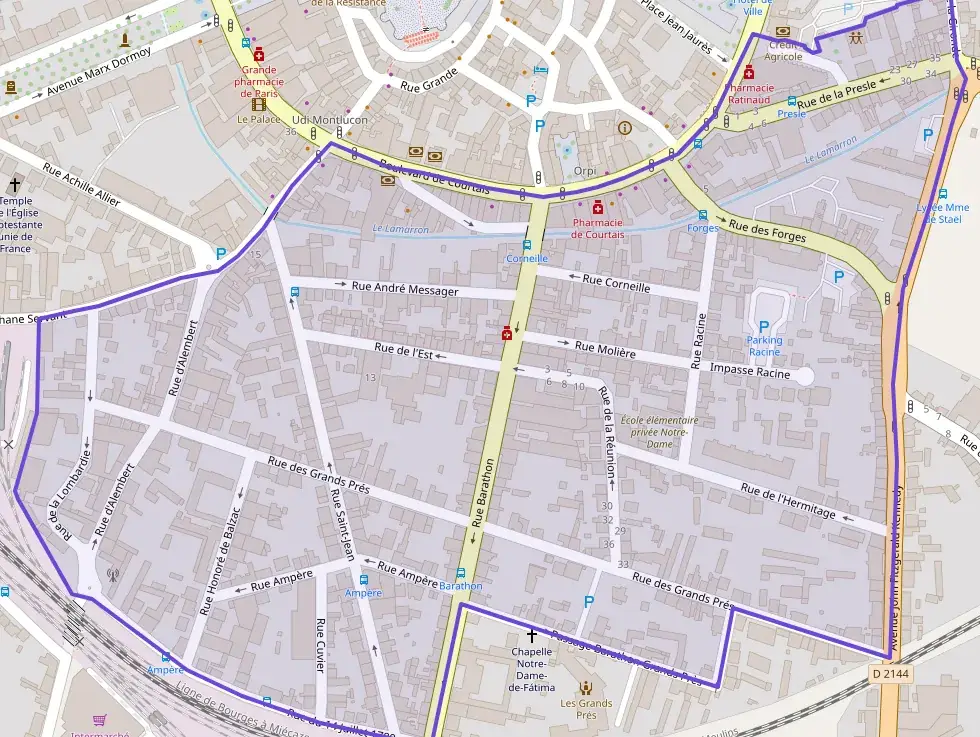 Appartement 55 m² trois pièces à vendre à Montluçon