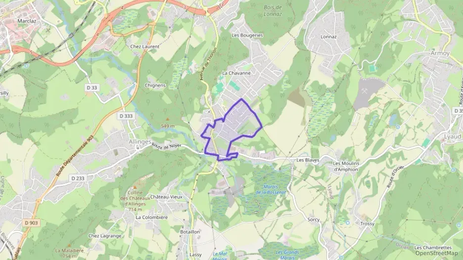 Appartement 84 m² quatre pièces à vendre à Allinges