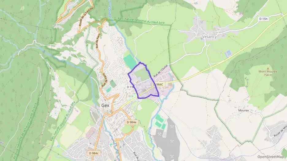 Appartement 58 m² trois pièces à vendre à Gex