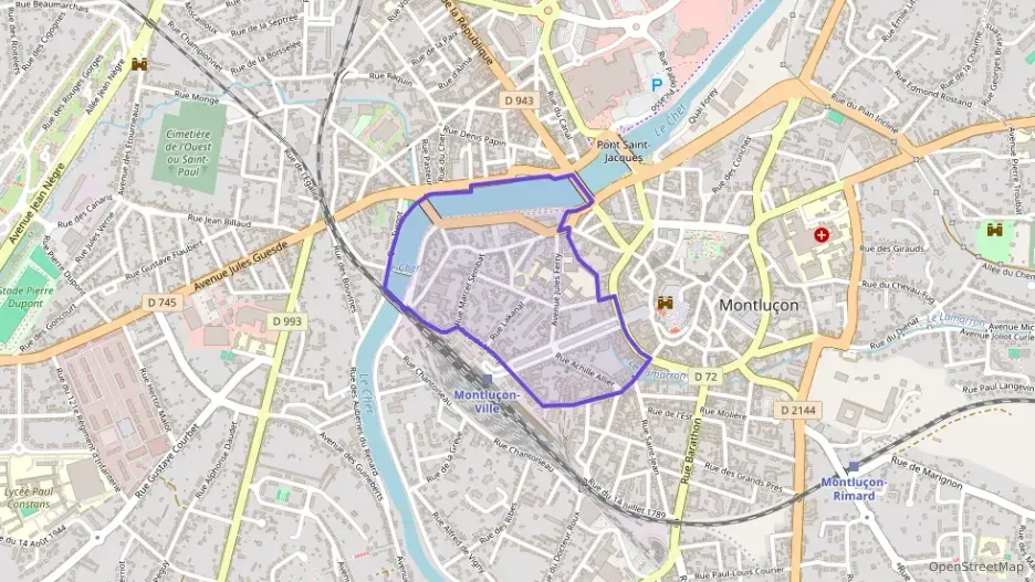 Appartement 67 m² trois pièces à vendre à Montluçon