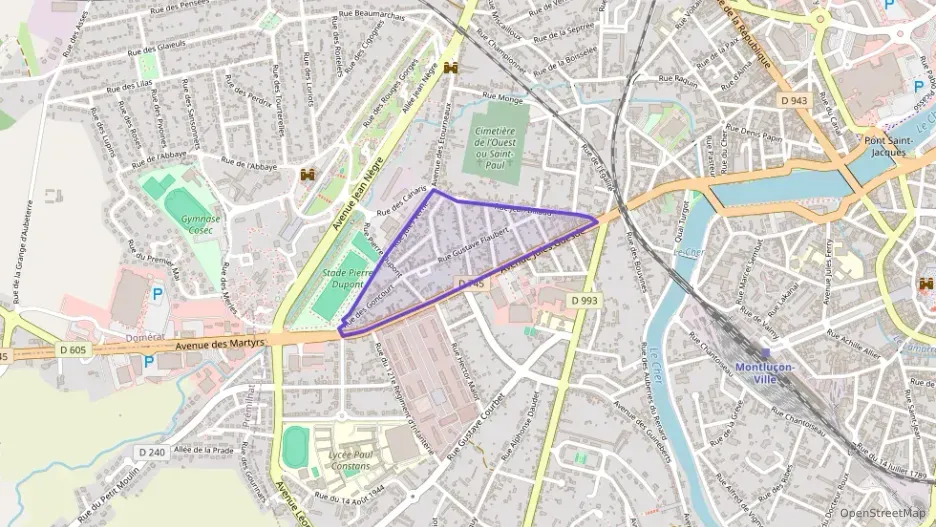 Appartement 70 m² trois pièces à vendre à Montluçon Appartement 70 m² trois pièces à vendre à Montluçon