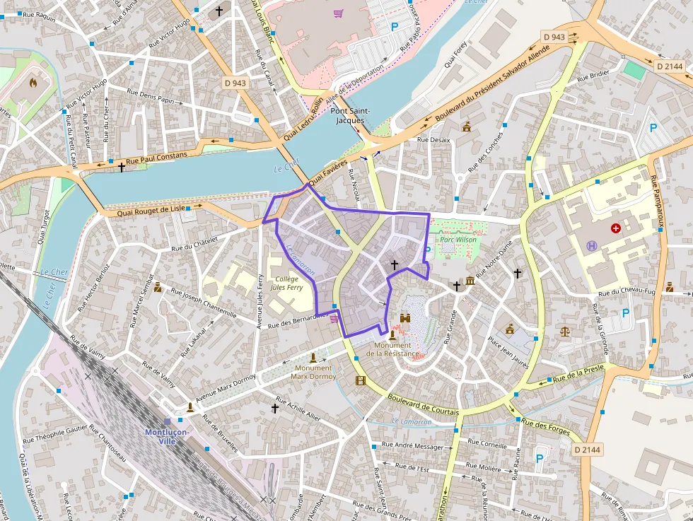 Appartement 55 m² trois pièces à vendre à Montluçon