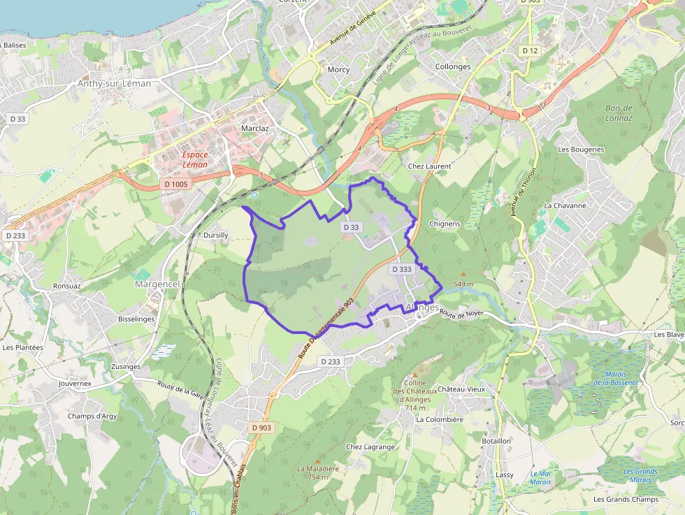 Appartement 71 m² trois pièces à vendre à Allinges