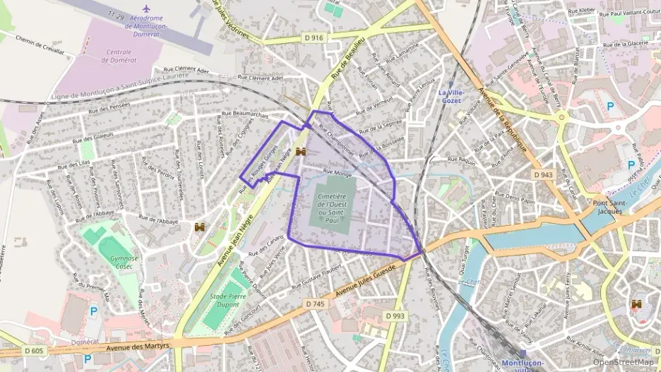 Appartement 48 m² trois pièces à vendre à Montluçon Appartement 48 m² trois pièces à vendre à Montluçon