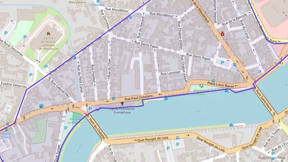 Appartement 85 m² deux pieces à vendre à Montluçon