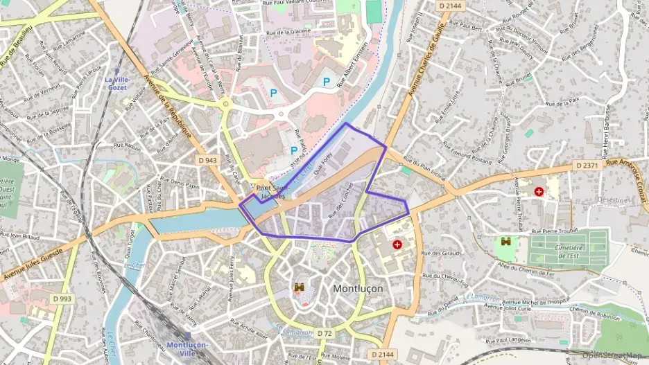 Appartement 30 m² deux pieces à vendre à Montluçon