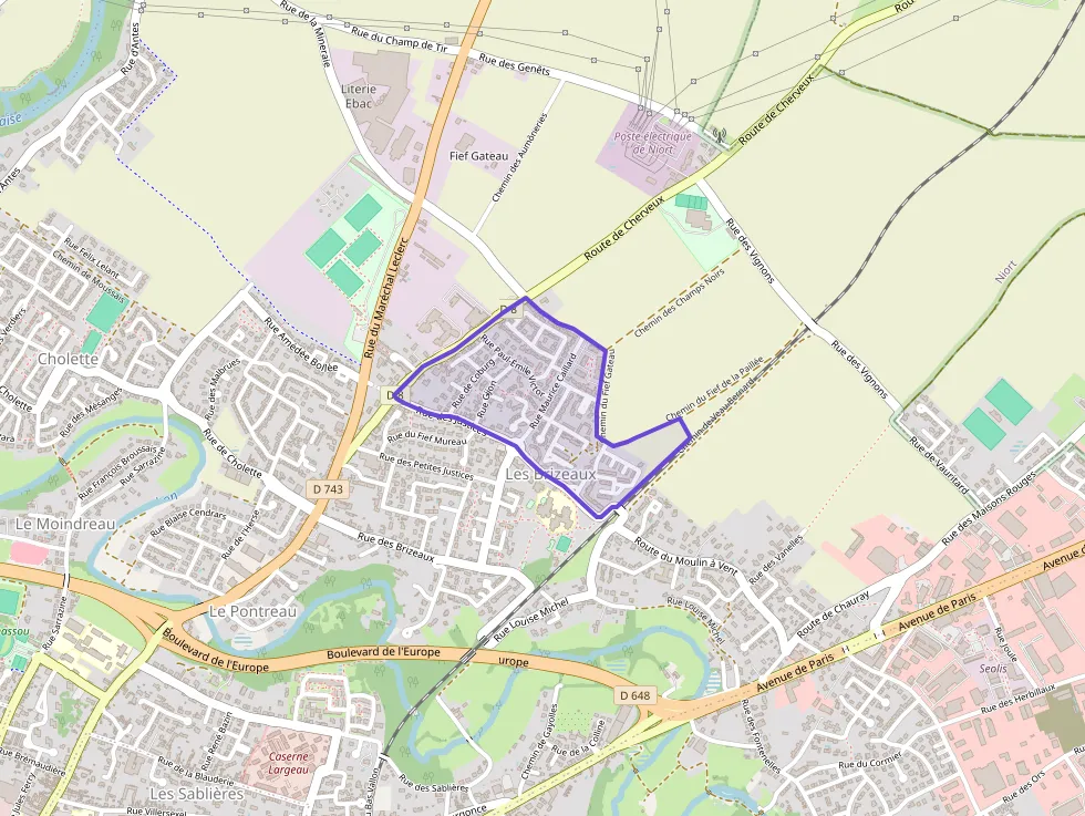 Appartement 55 m² deux pieces à vendre à Niort