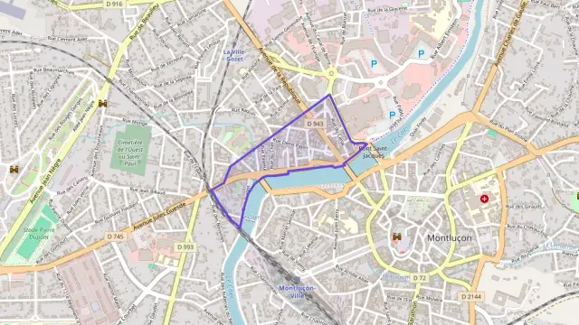 Appartement 68 m² trois pièces à vendre à Montluçon