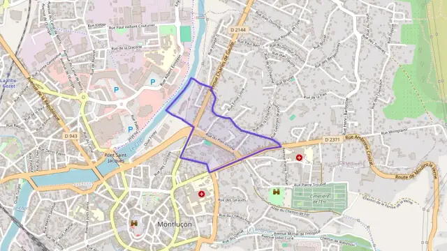 Appartement 63 m² trois pièces à vendre à Montluçon