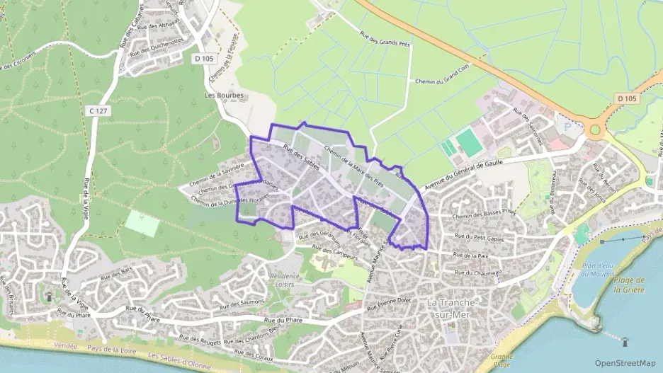 Appartement 36 m² deux pieces à vendre à La Tranche-sur-Mer