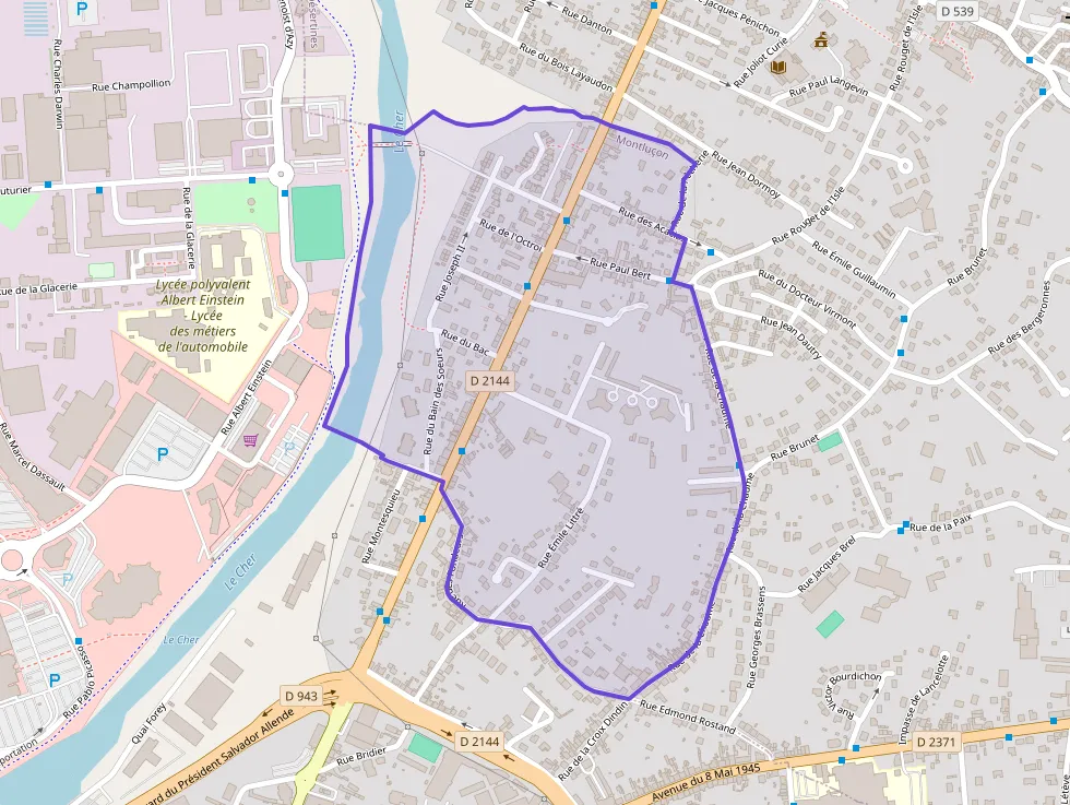 Appartement 74 m² trois pièces à vendre à Montluçon