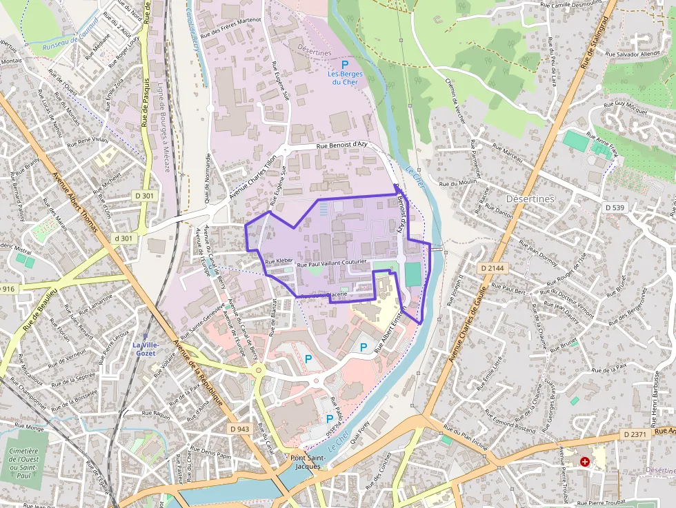 Appartement 81 m² quatre pièces à vendre à Montluçon