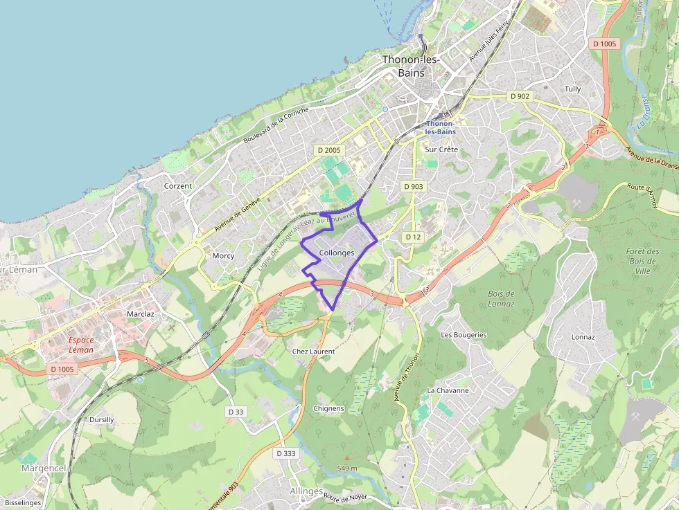 Appartement 80 m² trois pièces à vendre à Thonon-les-Bains