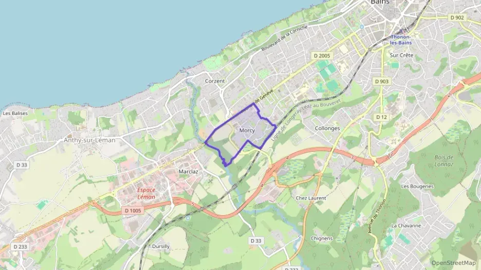 Appartement 50 m² deux pieces à vendre à Thonon-les-Bains